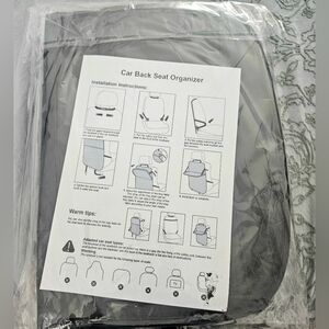 Car Back Seat Organizer